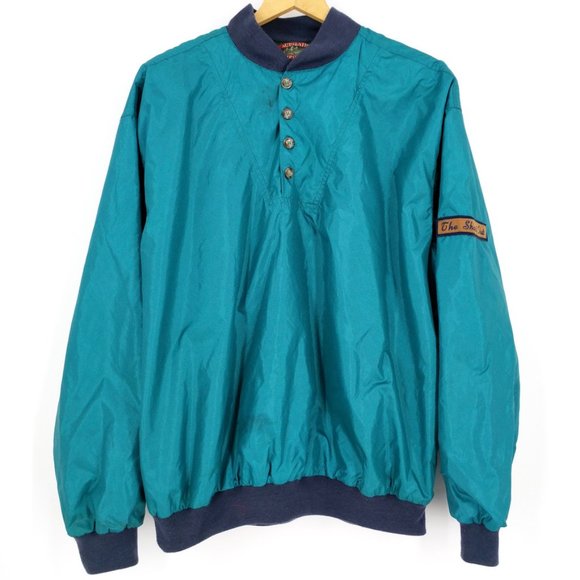 Vintage The Shoot Out 80s Nylon Windbreaker XL